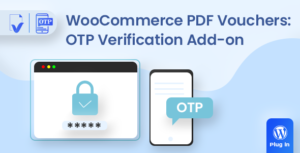 WooCommerce PDF Vouchers – OTP Verification Add-on Preview Wordpress Plugin - Rating, Reviews, Demo & Download