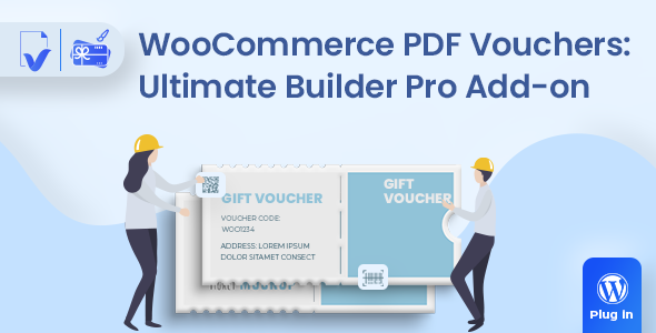 WooCommerce PDF Vouchers: Ultimate Builder Pro Add-on Preview Wordpress Plugin - Rating, Reviews, Demo & Download