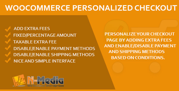 WooCommerce Personalized Checkout Page Preview Wordpress Plugin - Rating, Reviews, Demo & Download