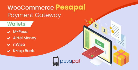 WooCommerce Pesapal Payment Gateway Plugin Preview - Rating, Reviews, Demo & Download