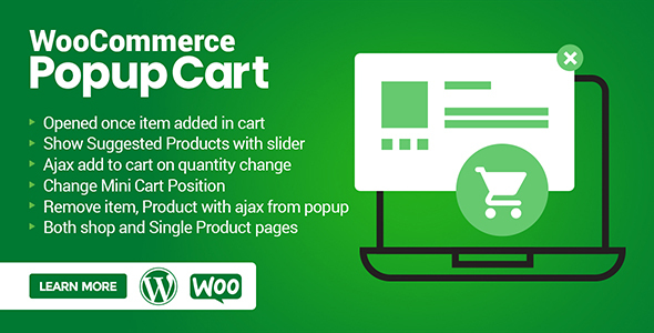 WooCommerce Popup Cart Preview Wordpress Plugin - Rating, Reviews, Demo & Download
