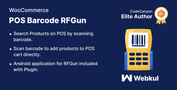 WooCommerce POS Barcode RFGun Preview Wordpress Plugin - Rating, Reviews, Demo & Download