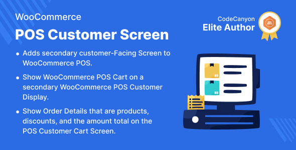 WooCommerce POS Customer Cart Screen Preview Wordpress Plugin - Rating, Reviews, Demo & Download
