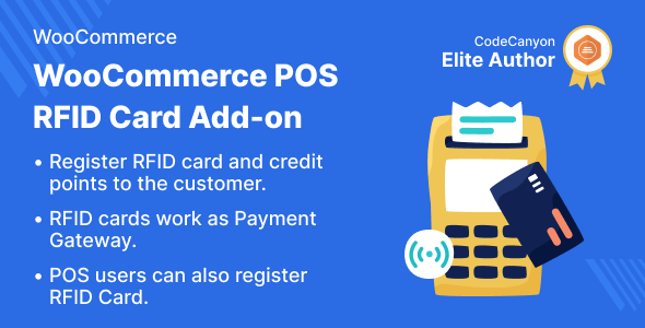 WooCommerce POS RFID Card Add-on Preview Wordpress Plugin - Rating, Reviews, Demo & Download