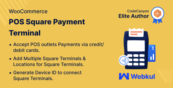 WooCommerce POS Square Payment Terminal Plugin Preview - Rating, Reviews, Demo & Download