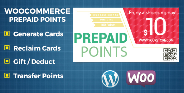WooCommerce Prepaid Points – Revolutionary Payment Method Preview Wordpress Plugin - Rating, Reviews, Demo & Download