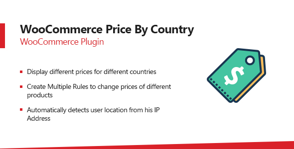 WooCommerce Price By Country Plugin Preview - Rating, Reviews, Demo & Download