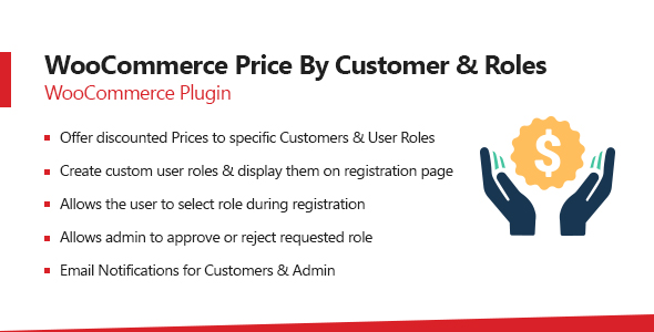 Woocommerce Price By Customer And User Roles Preview Wordpress Plugin - Rating, Reviews, Demo & Download