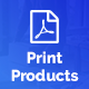 WooCommerce Print Products (PDF)