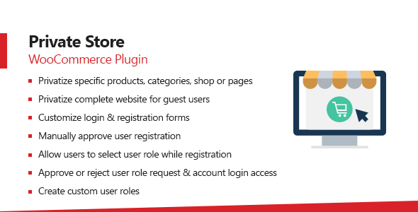 WooCommerce Private Store – Shop For Registered Users Plugin Preview - Rating, Reviews, Demo & Download
