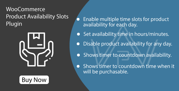 WooCommerce Product Availability Slots Plugin Preview - Rating, Reviews, Demo & Download