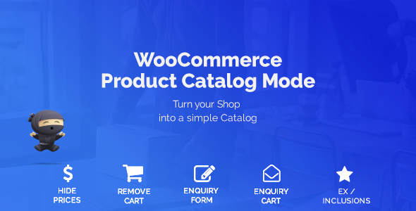 WooCommerce Product Catalog Mode & Enquiry Form Preview Wordpress Plugin - Rating, Reviews, Demo & Download