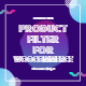 WooCommerce Product Filter Widget For Elementor