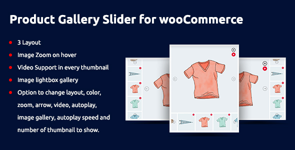 WooCommerce Product Gallery Slider Preview Wordpress Plugin - Rating, Reviews, Demo & Download