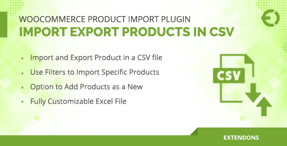 WooCommerce Product Import Plugin – Import Export Products In CSV Preview - Rating, Reviews, Demo & Download