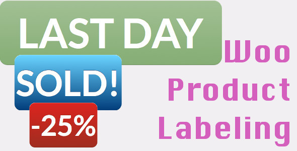 Woocommerce Product Labeling Preview Wordpress Plugin - Rating, Reviews, Demo & Download