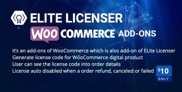 WooCommerce Product Licenser- Elite Licenser Pro Addon Preview Wordpress Plugin - Rating, Reviews, Demo & Download