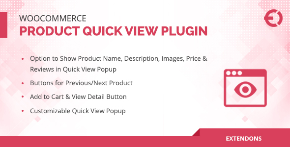 WooCommerce Product Quick View Plugin Preview - Rating, Reviews, Demo & Download