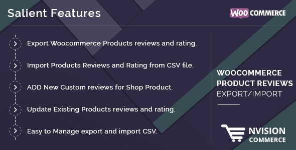 WooCommerce Product Reviews Export/Import Preview Wordpress Plugin - Rating, Reviews, Demo & Download