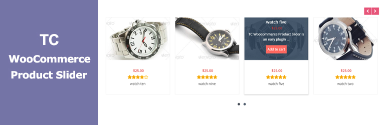 WooCommerce Product Slider Preview Wordpress Plugin - Rating, Reviews, Demo & Download
