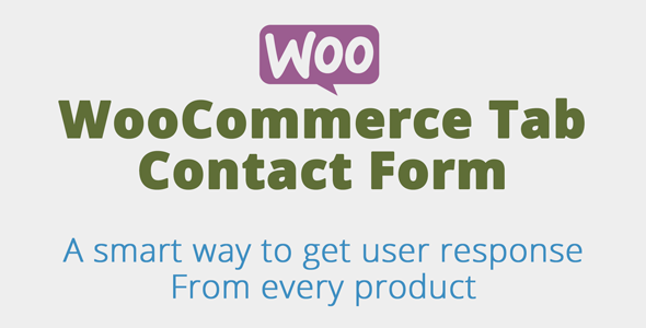 Woocommerce Product Tab Contact Form Preview Wordpress Plugin - Rating, Reviews, Demo & Download