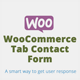 Woocommerce Product Tab Contact Form