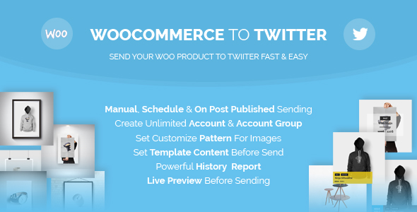 Woocommerce Product To Twitter Preview Wordpress Plugin - Rating, Reviews, Demo & Download