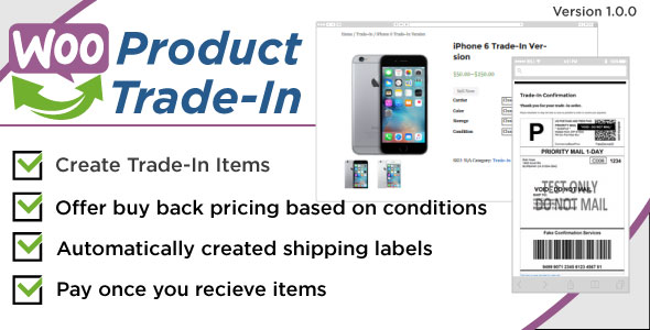 WooCommerce Product Trade-In Plugin Preview - Rating, Reviews, Demo & Download