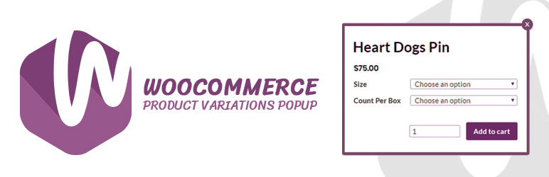 WooCommerce Product Variations Popup Preview Wordpress Plugin - Rating, Reviews, Demo & Download
