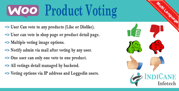 WooCommerce Product Voting Preview Wordpress Plugin - Rating, Reviews, Demo & Download