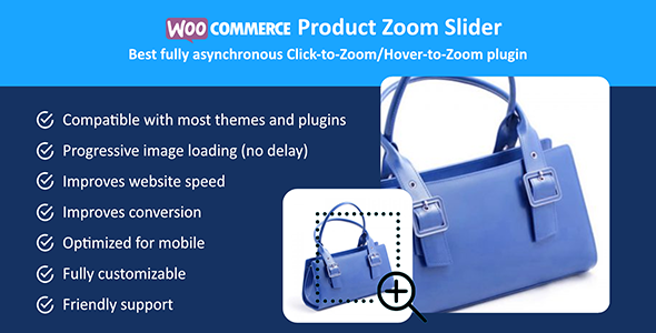 WooCommerce Product Zoom Slider (Click-to-Zoom/Hover-to-Zoom) Preview Wordpress Plugin - Rating, Reviews, Demo & Download