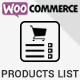 Woocommerce Products List Pro