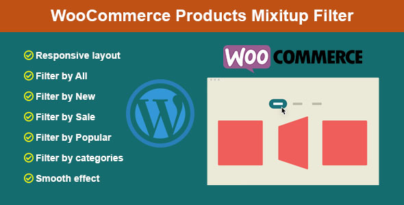 WooCommerce Products MixItUp Filter Preview Wordpress Plugin - Rating, Reviews, Demo & Download