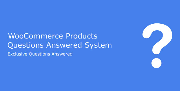 WooCommerce Products Questions Answered System Preview Wordpress Plugin - Rating, Reviews, Demo & Download