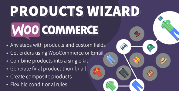 WooCommerce Products Wizard – Composite Product Configurator & Builder Preview Wordpress Plugin - Rating, Reviews, Demo & Download