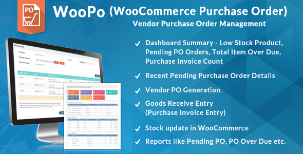 WooCommerce Purchase Order (PO System) Preview Wordpress Plugin - Rating, Reviews, Demo & Download