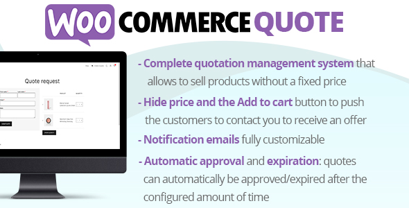WooCommerce Quote Preview Wordpress Plugin - Rating, Reviews, Demo & Download