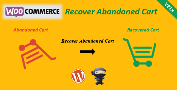 WooCommerce Recover Abandoned Cart Preview Wordpress Plugin - Rating, Reviews, Demo & Download