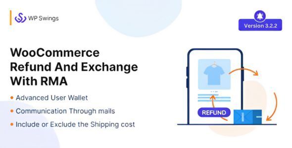 WooCommerce Refund And Exchange With RMA – Warranty Management, Refund Policy, Manage User Wallet Preview Wordpress Plugin - Rating, Reviews, Demo & Download