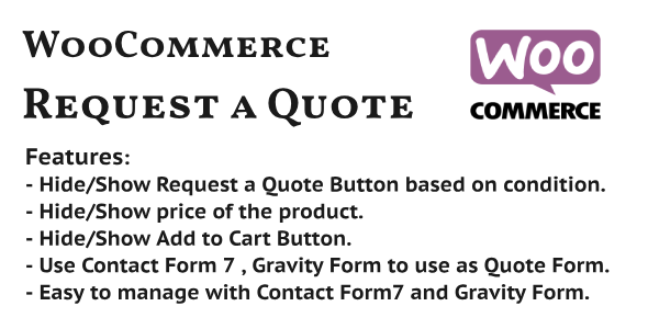 WooCommerce Request A Quote Preview Wordpress Plugin - Rating, Reviews, Demo & Download