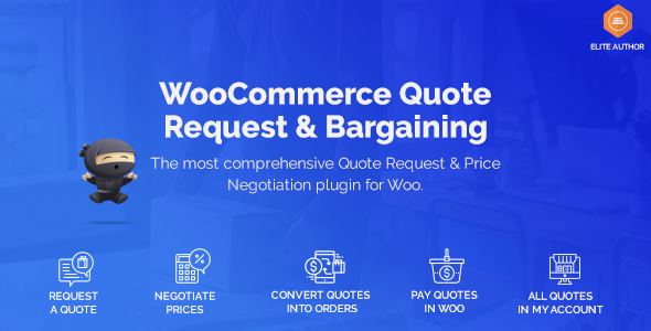 WooCommerce Request Quote & Bargaining Preview Wordpress Plugin - Rating, Reviews, Demo & Download