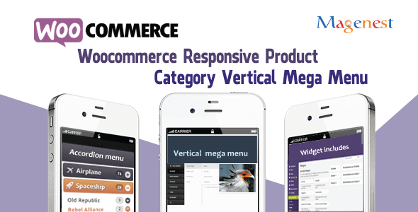 Woocommerce Responsive Product Category Mega Menu Preview Wordpress Plugin - Rating, Reviews, Demo & Download