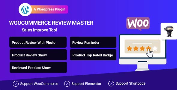 WooCommerce Review Master – WooCommerce Review And Rating Tools Preview Wordpress Plugin - Rating, Reviews, Demo & Download