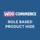 WooCommerce Role Based Product Hiding