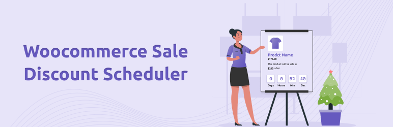 Woocommerce Sale Discount Scheduler Preview Wordpress Plugin - Rating, Reviews, Demo & Download