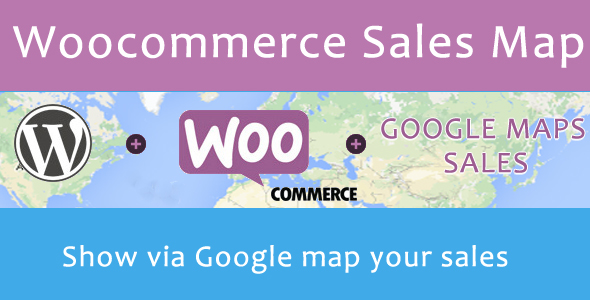 Woocommerce Sales Map Preview Wordpress Plugin - Rating, Reviews, Demo & Download