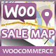 Woocommerce Sales Map