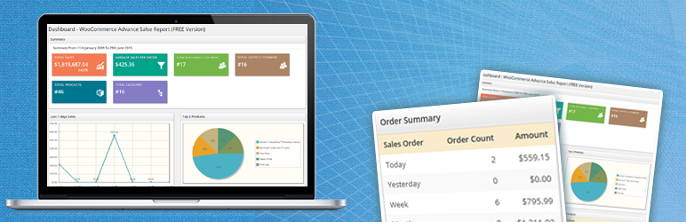 WooCommerce Sales MIS Report Preview Wordpress Plugin - Rating, Reviews, Demo & Download