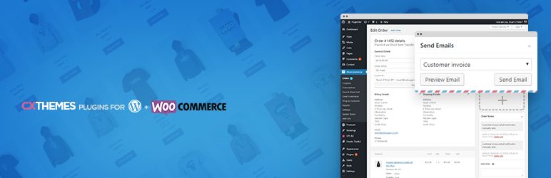 WooCommerce Send Emails Preview Wordpress Plugin - Rating, Reviews, Demo & Download