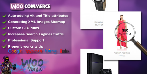 WooCommerce SEO Images Preview Wordpress Plugin - Rating, Reviews, Demo & Download